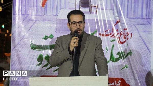 حضور مدیر کل خراسان شمالی در هفتاد و سومین شب از اجتماعات شبانه در شهر غلامان
