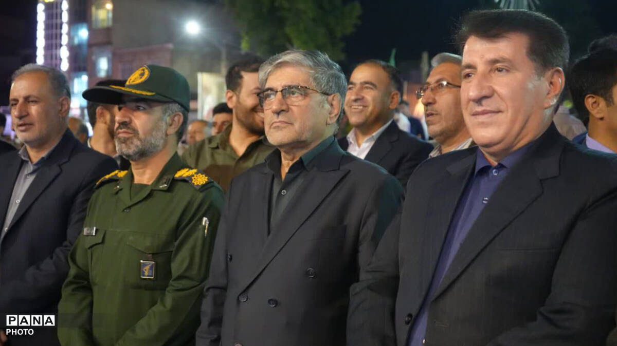 نود و پنجمین شب استقامت در کوهدشت