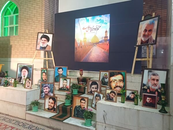 مراسم معنوی اعتکاف در مجموعه رستگاران شهرستان برخوار  