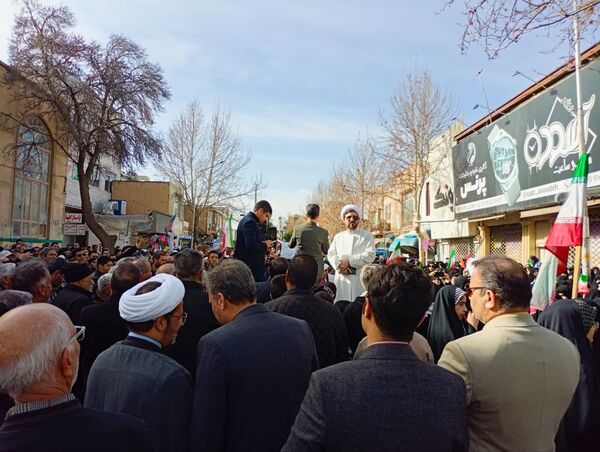  راهپیمایی بیست و دو بهمن در کاشمر