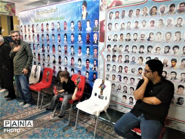 بزرگداشت چهلمین روز شهادت دانش‌آموز «سیدمحمد حسینی مقدم» در قم