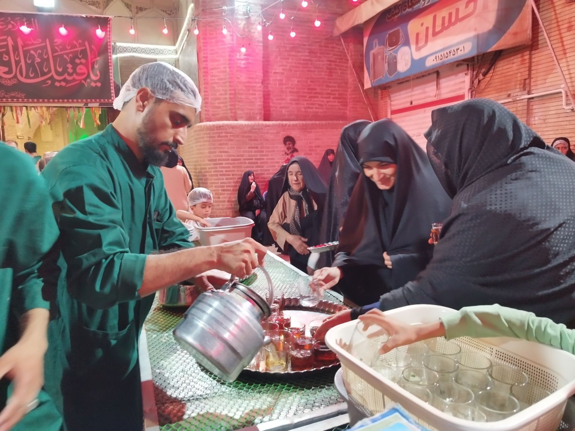 صد و هفتاد و چهارمین شبِ بیعت در چایخانه حضرت زهرا (س)