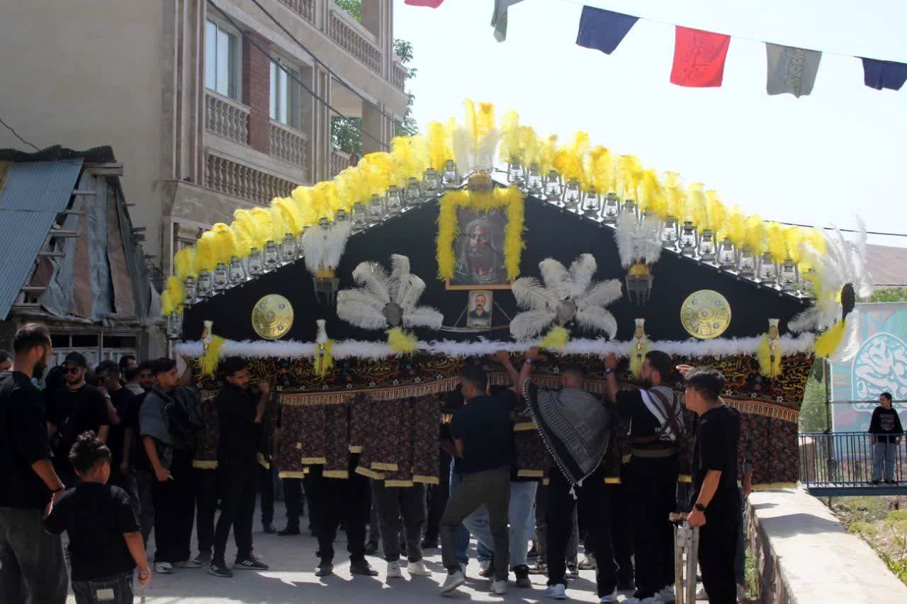 مراسم تاسوعا حسینی در شهرستان فیروزکوه