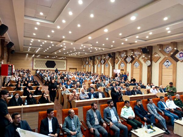 آیین تکریم فرماندار جدید شهرستان کاشمر 