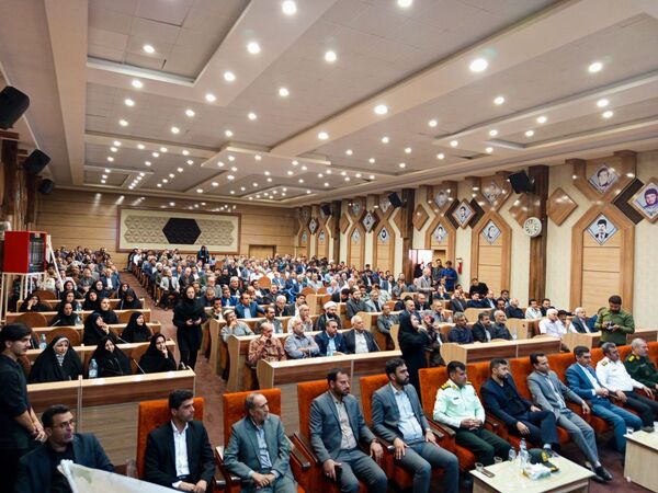 آیین تکریم فرماندار جدید شهرستان کاشمر 