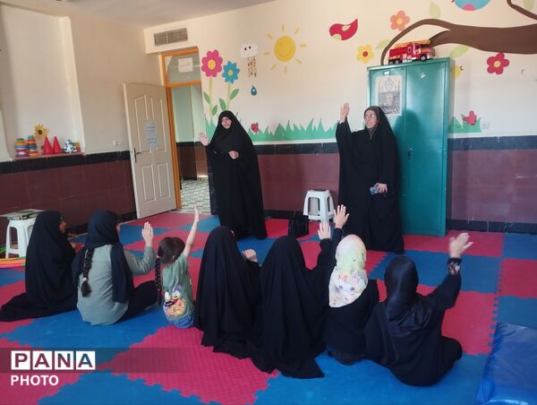مراسم هفتمین شب عزاداری اباعبدالله الحسین در کانون عاطفه کاشمر