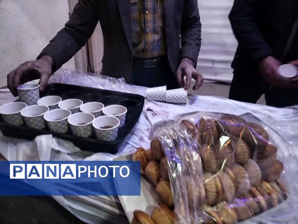 موکب پذیرایی به‌مناسبت اعیاد شعبانیه و دهه فجر 