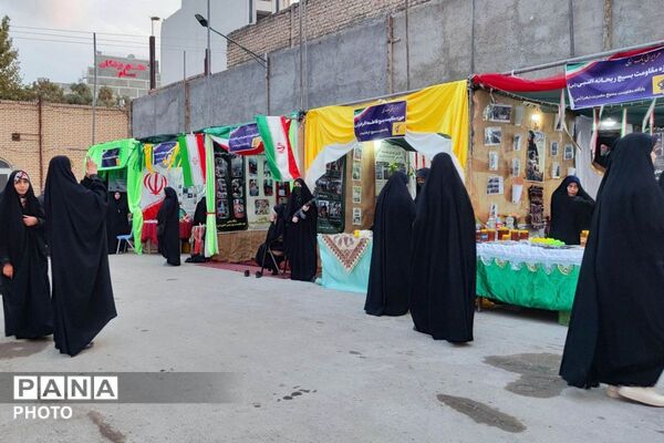 نمایشگاه پایگاه های اسوه مقاومت بسیج در شهرستان شیروان 