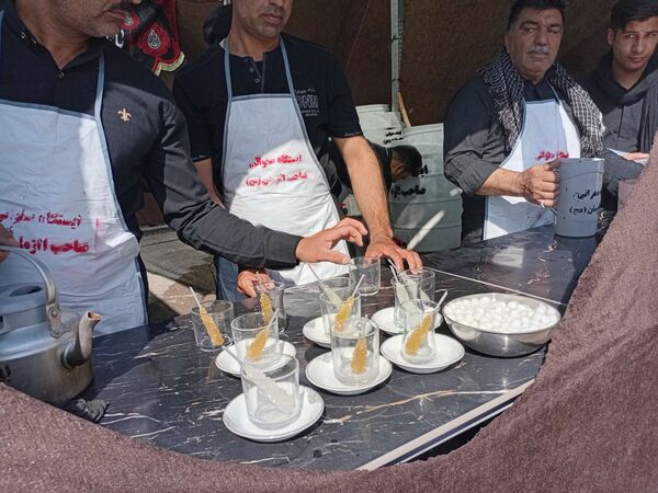 برپایی موکب اربعینی در خلیل آباد