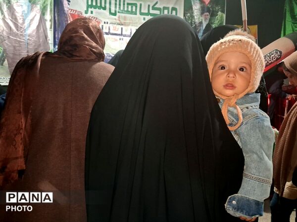 موکب فرهنگی دبیرستان نمونه وکیلی ۱۰ در حسینیه فضل 