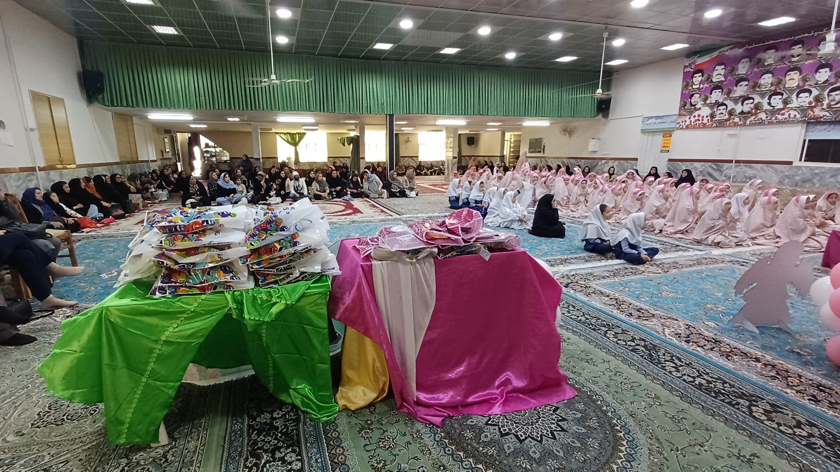 جشن تکلیف دانش آموزان دبستان هیأت امنایی ضحی یک