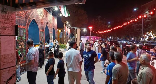 قرارگاه شهید دکتر طهرانچی و موکب شهدای دانشجو در دانشگاه آزاد کرج برپا شد