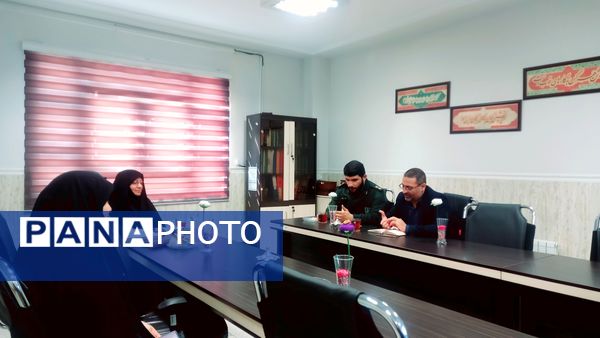 افتتاح اتاق بسیج دبیرستان شهدای اقتدار شهرستان ملارد