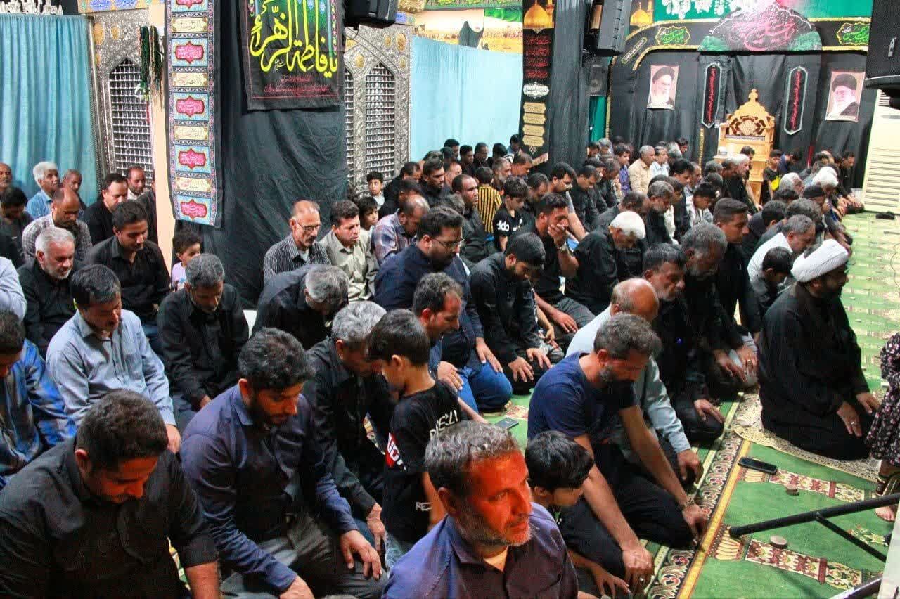 مراسم عزاداری شهادت امام رضا(ع ) در رودان