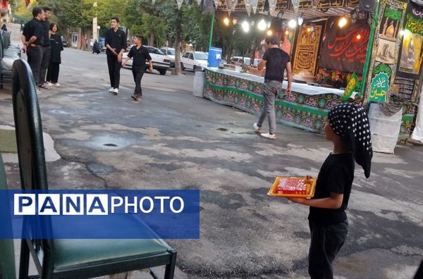 موکب‌های عزاداری‌، پذیرای عزاداران حسینی بودند