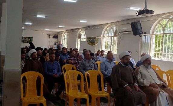 مراسم گرامیداشت هفته امور تربیتی در حوزه علمیه هشتگرد