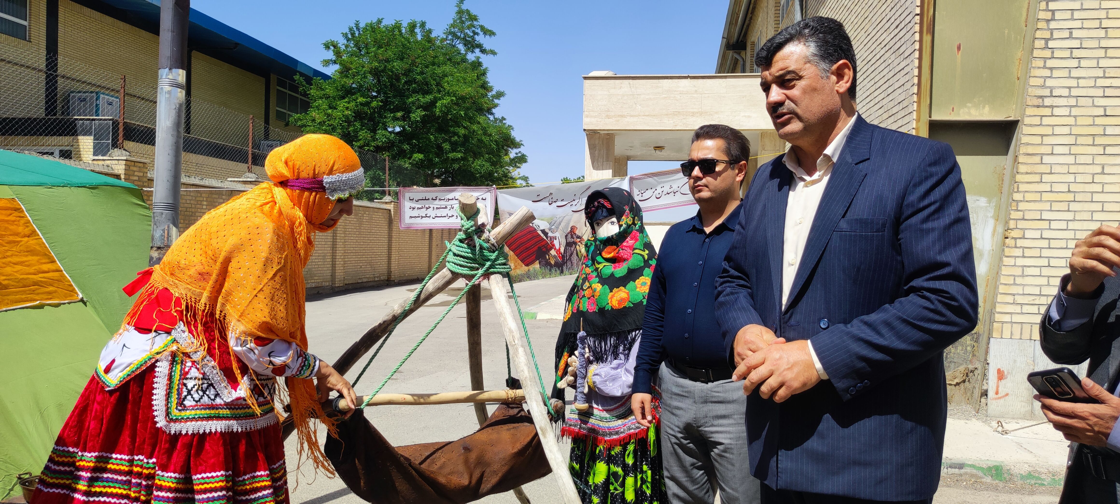 جشنواره هویت ملی کودکان در محل سالن ۱۳ آبان شیروان