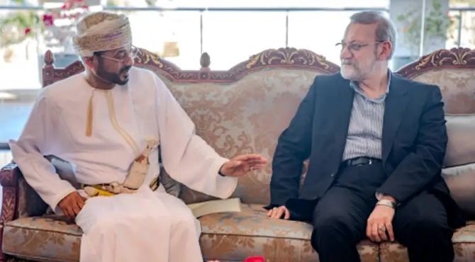 عمان: دیدارهای لاریجانی در مسقط سازنده بود