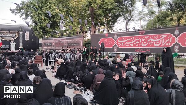 محفل اشک با حضور نوجوانان اهر