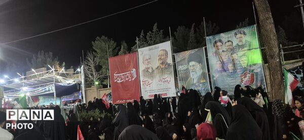 دویست و سی و دومین موج از اجتماعات شبانه در کاشمر 