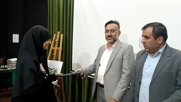 آیین اختتامیه طرح اوقات فراغت و جشن بیعت در کانون فرهنگی تربیتی رضوان محمودآباد