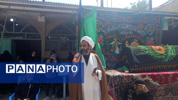 خیابان‌های بن، رنگ ماتم گرفت: تشییع نمادین پیکر امام هشتم