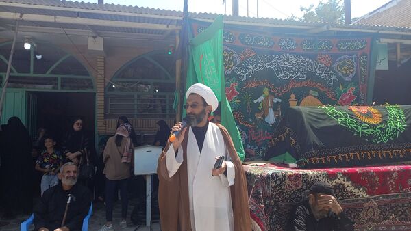 خیابان‌های بن، رنگ ماتم گرفت: تشییع نمادین پیکر امام هشتم