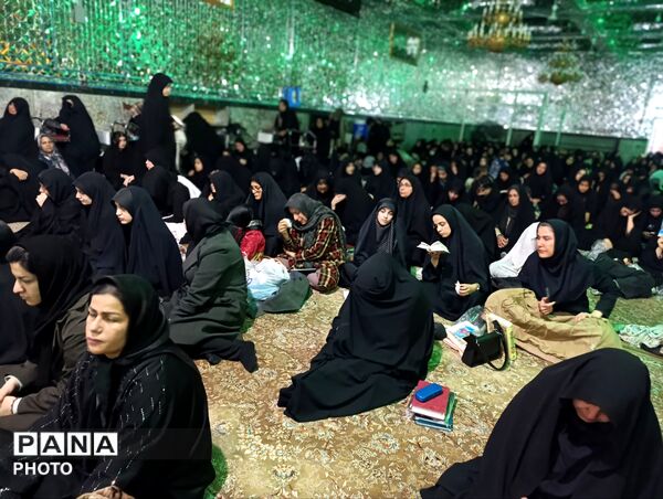 مراسم احیا شب های قدر در تکیه ابوالفضلی نیشابور 