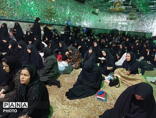 مراسم احیا شب های قدر در تکیه ابوالفضلی نیشابور 