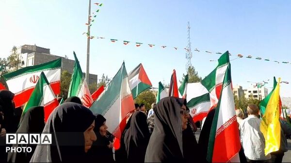 رزمایش جانفدایان ایران در شهرستان بیرجند
