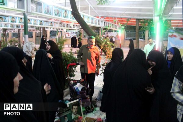 مراسم سالگرد جانباز شهید حسن جعفری در قم