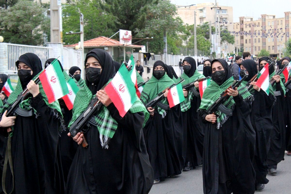 رزمایش اقتدار جان فدای دختران شهرستان ملارد