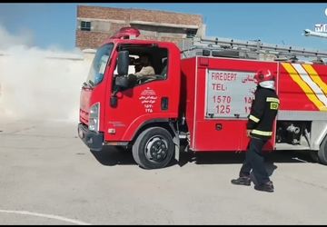 مانور سراسری زلزله در خاش برگزار شد 