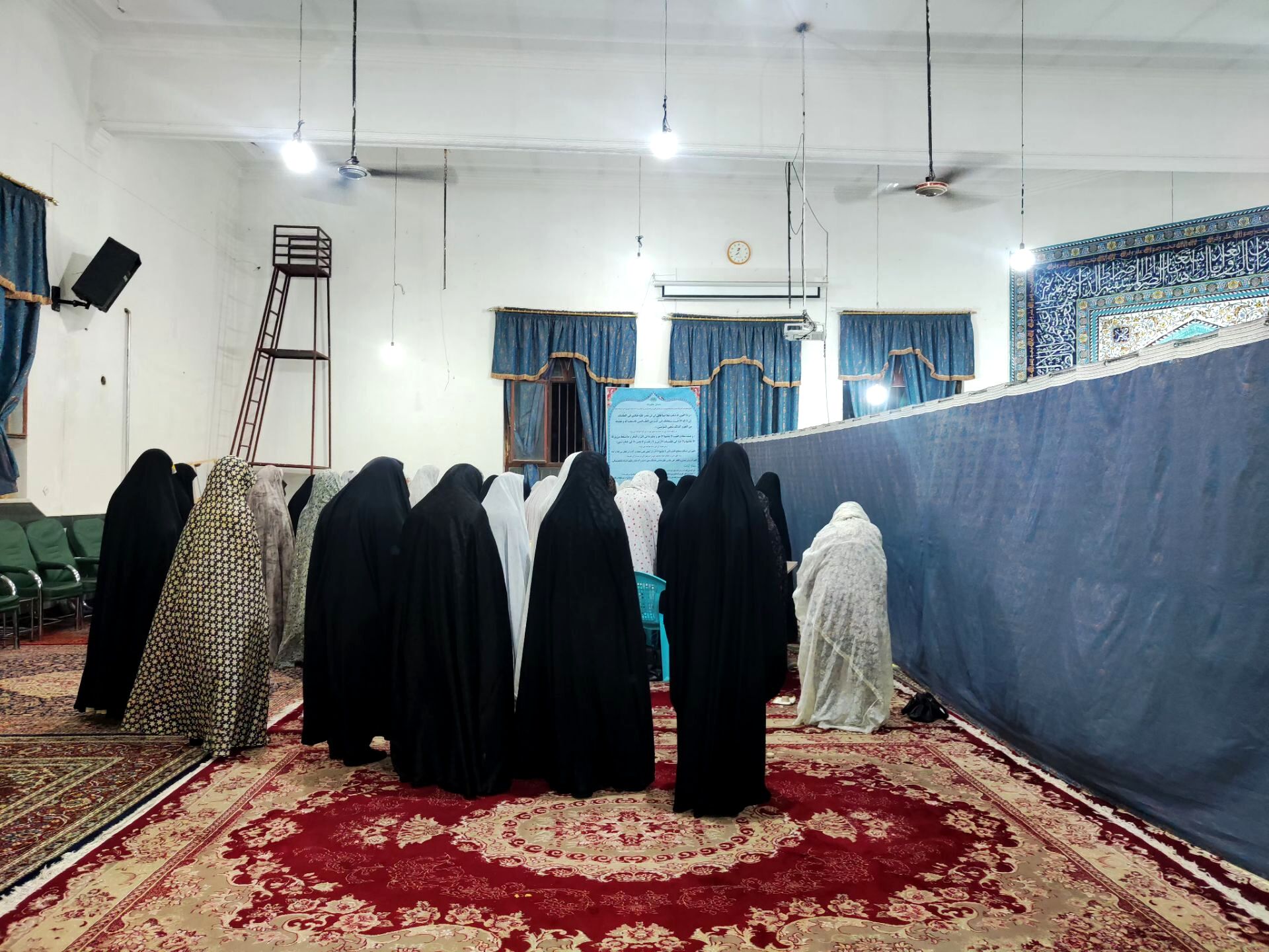 مراسم عید غدیر در مسجد امام خمینی (ره) شهرستان شیروان