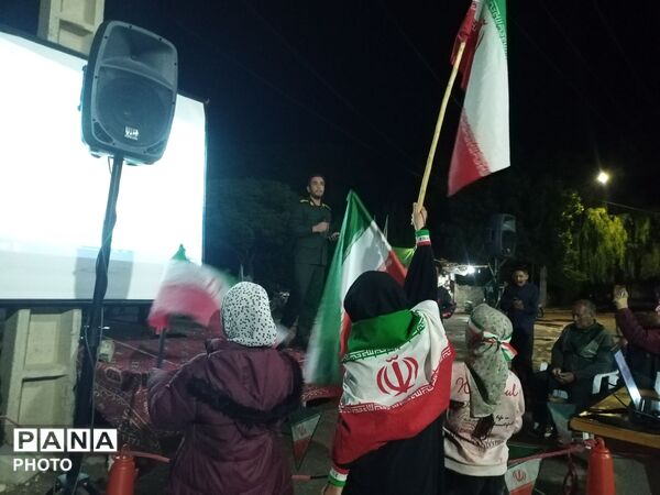 برگزاری اجتماع شبانه در حسینیه شهدای شهر بار 