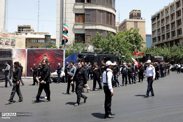 عزاداری کارکنان وزارت آموزش و پرورش همزمان با ششمین روز ماه محرم‌‌