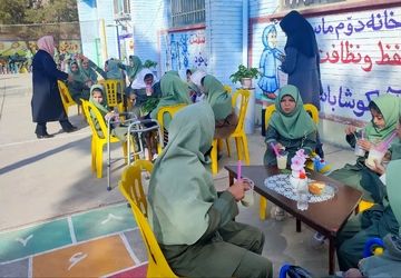 گرامیداشت روز جهانی معلولین در دبستان میلاد شهرستان نیشابور