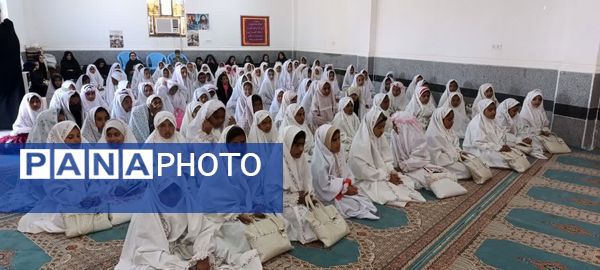 جشن تکلیف ۶۶۰ فرشته کوچک در جازموریان