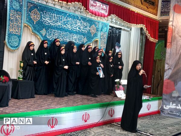 اجتماع بزرگ دختران سید علی در مهدیه شهرستان نیشابور 