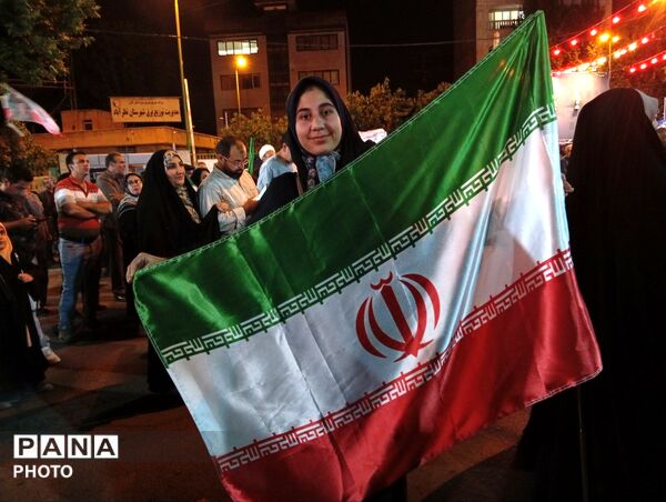 تجمعات مردمی در شهرستان نظرآباد برای حمایت از مقاومت و بیعت با رهبری 