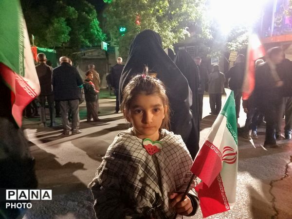 حضور پرشور مردم تویسرکان در راهپیمایی «تا پای جان برای ایران»