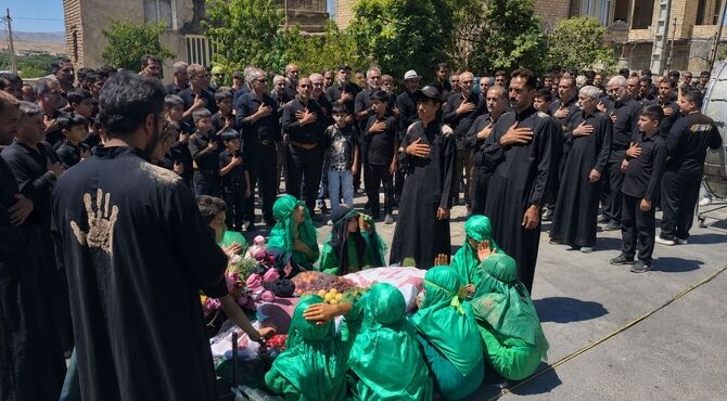 روستای ازناو، غرق در ماتم عاشورای حسینی