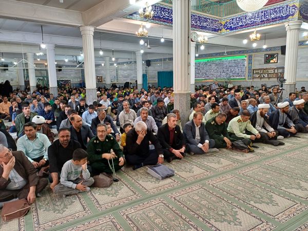 مراسم باشکوه یادواره شهدای شهرستان اسدآباد