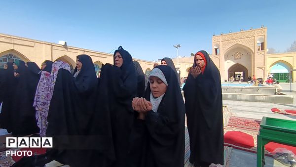 اولین نماز جمعه ماه مبارک رمضان در نیشابور 