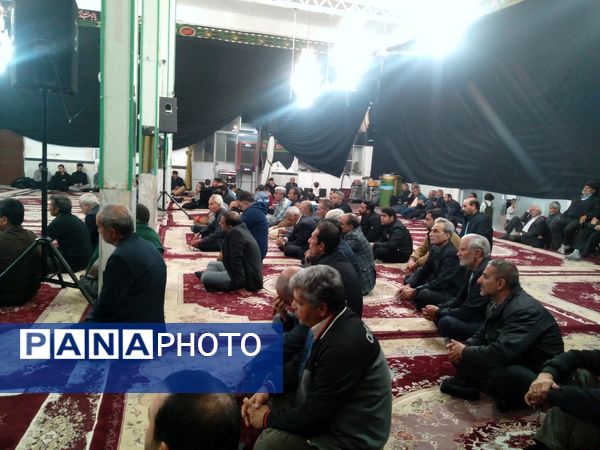 مراسم عزاداری ایام فاطمیه در شهرستان خلیل‌آباد