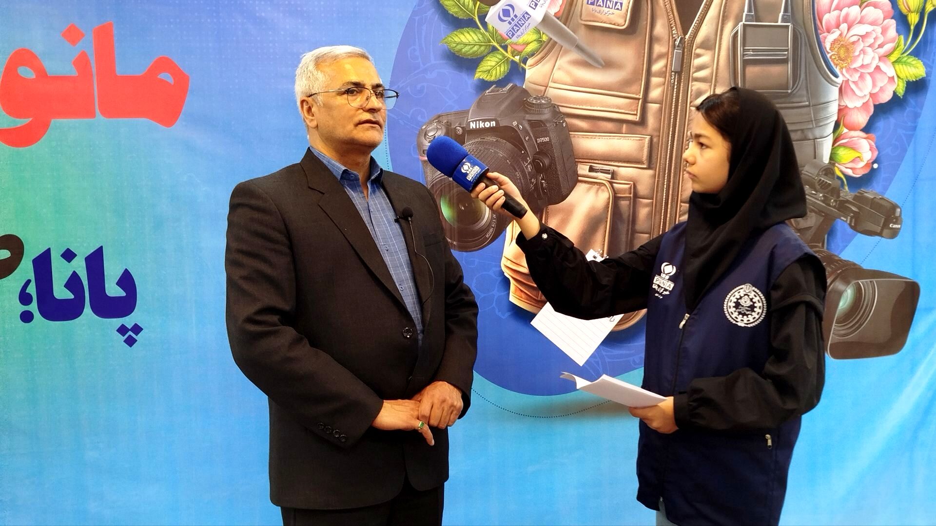 حضور مسئولان رسانه ای در مانور رسانه ای پانا خراسان رضوی 