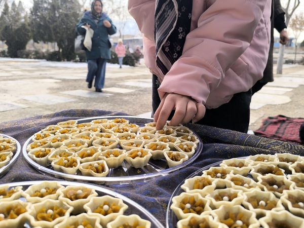 مراسم چراغ برات در بهشت رضا مشهد مقدس 