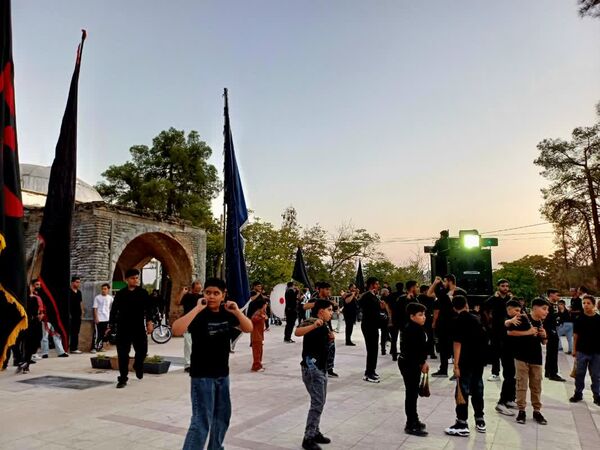 عزاداری جوانان در روز  رحلت نبی اکرم اسلام و امام حسن مجتبی (ع)