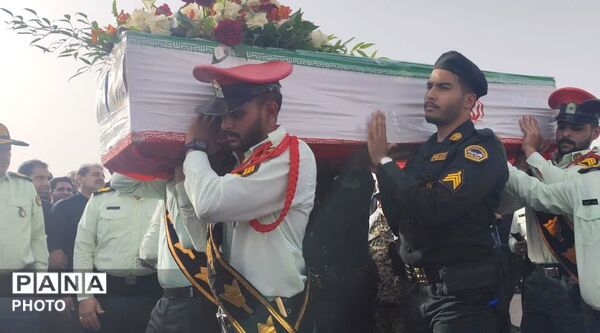 مراسم تشییع و تدفین پیکر مطهر شهید محمد فاتحی