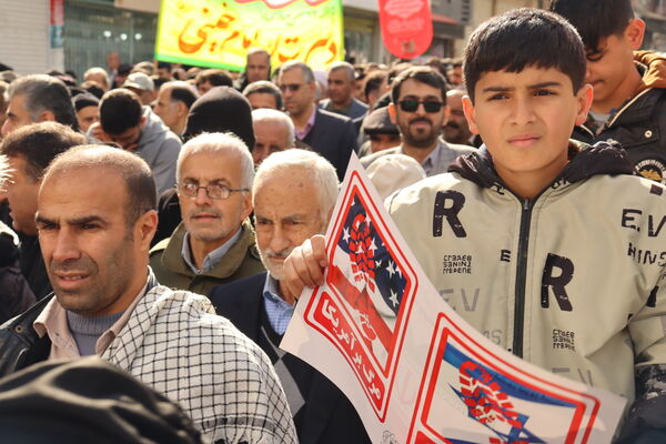 راهپیمایی ۲۲ بهمن بخش بندپی شرقی